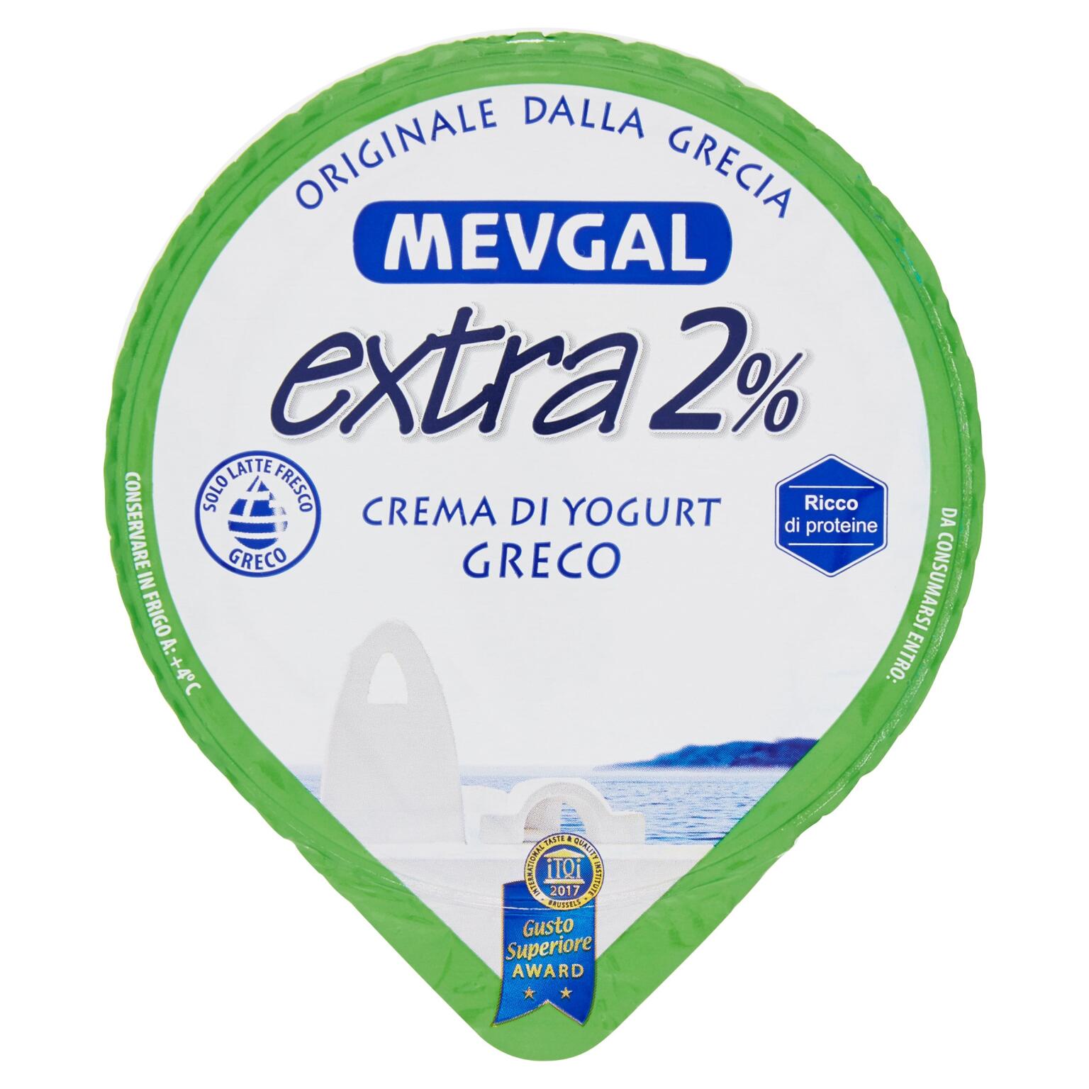 Yogurt Greco Extra 2% 150g Mevgal
