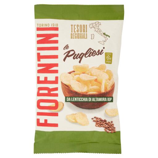 Le Pugliesi Mini Chisp con Lenticchie di Altamura 70g Fiorentini