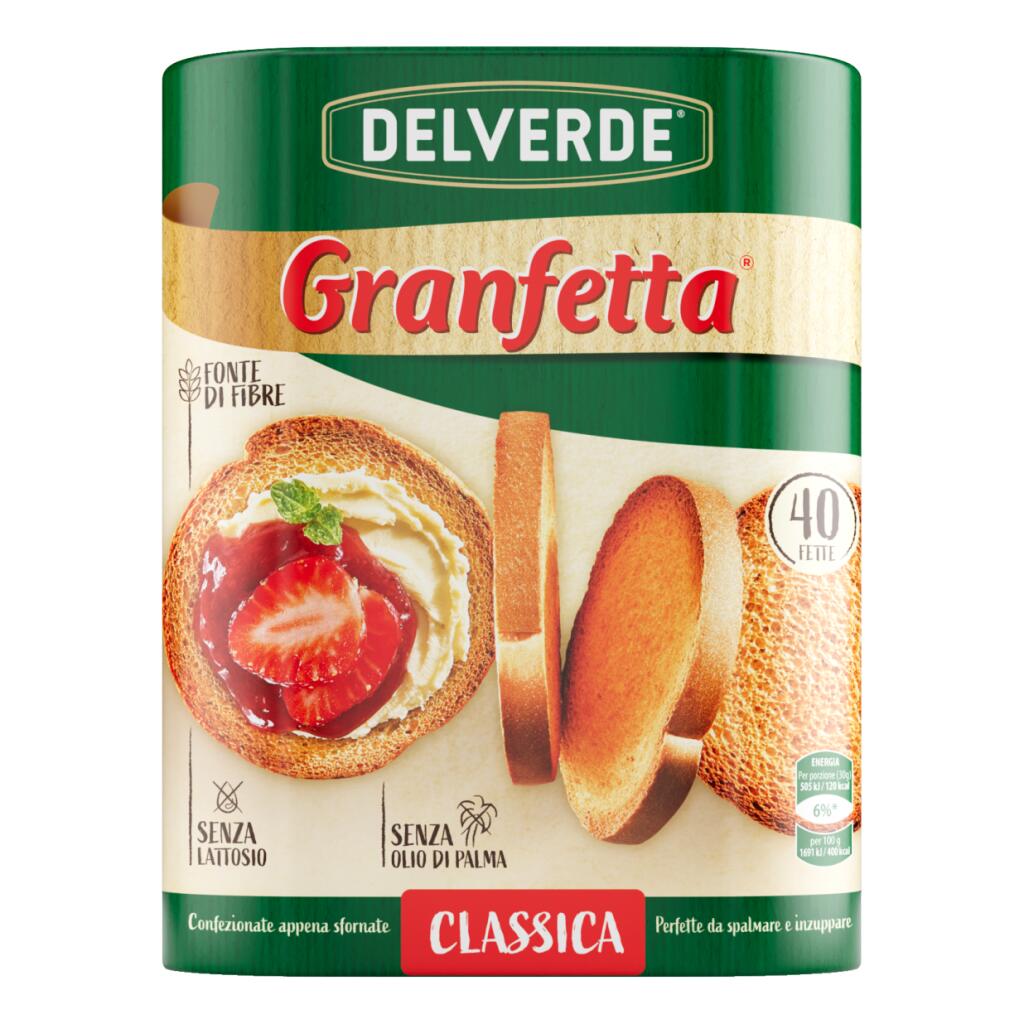 Granfetta 40 fette 300g Delverde