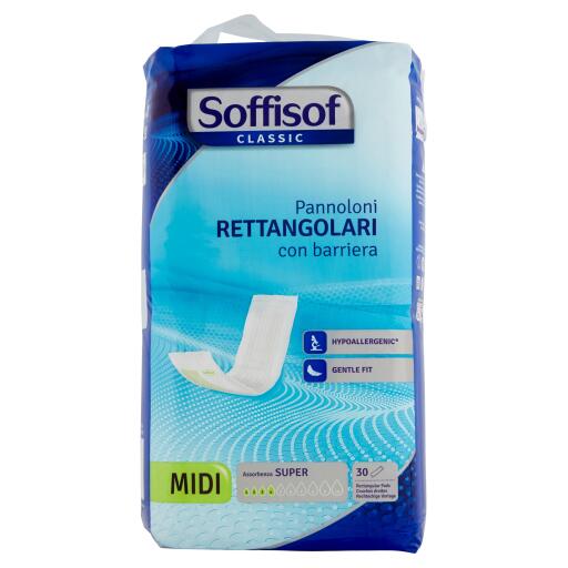 Pannolini Soffisof rettangolare con guaina