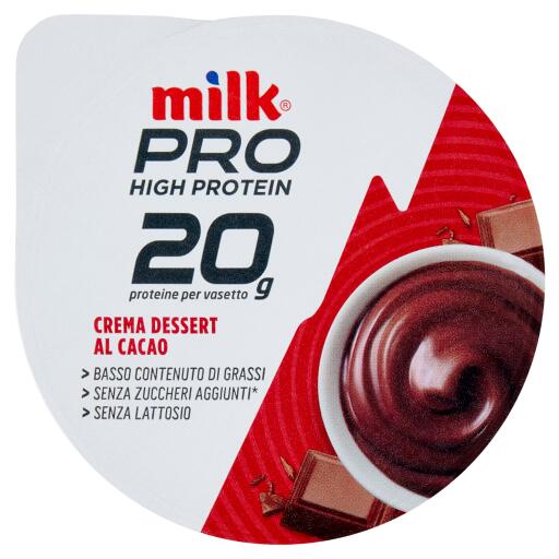 Milk Pro crema dessert Cacao 200g