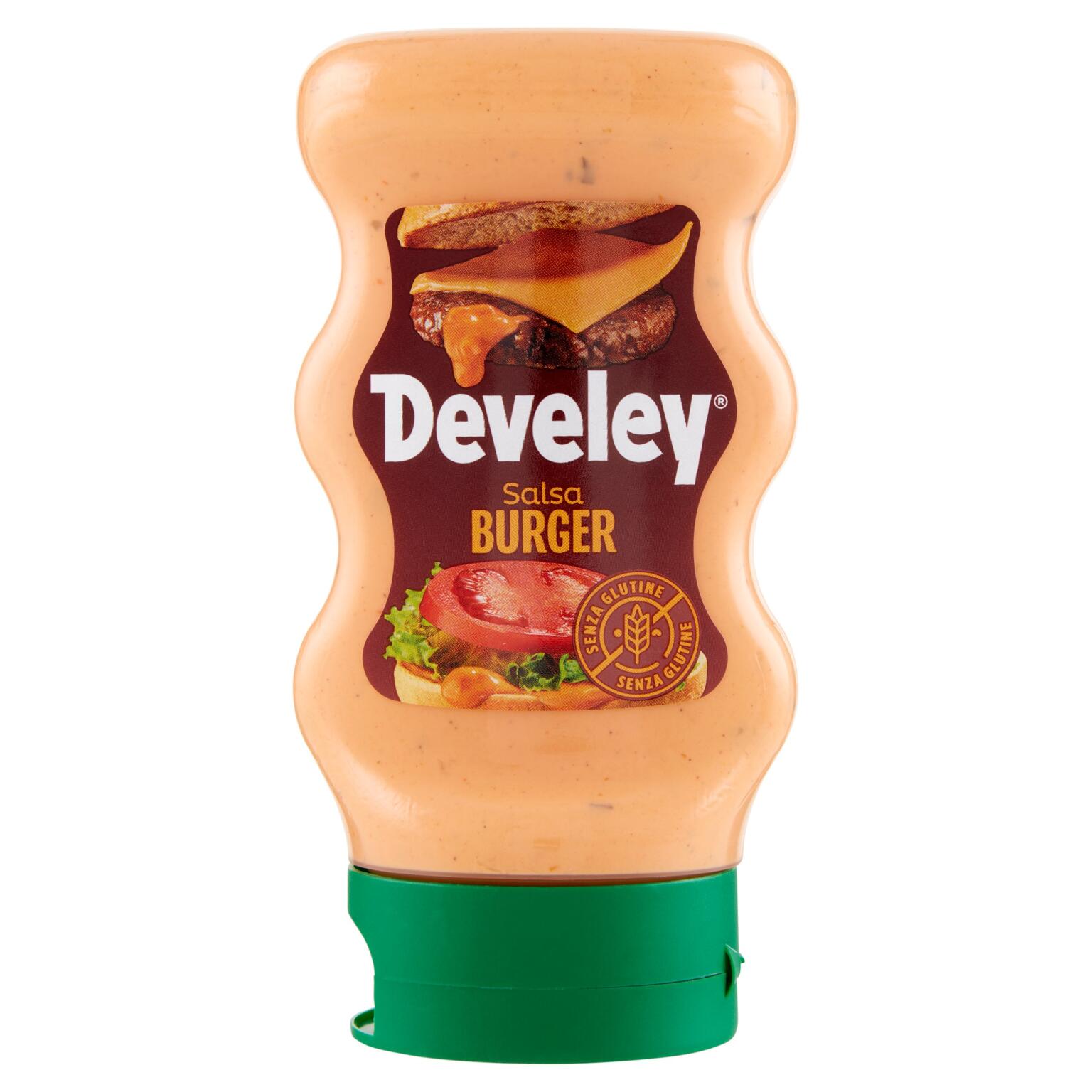 Salsa burger squeeze 250ml Develey