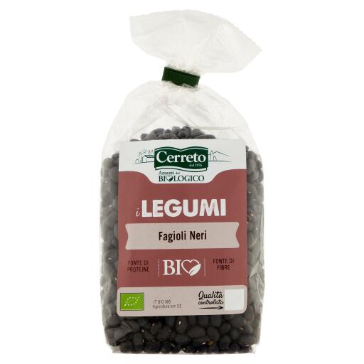 Bio Fagioli Neri 350g Cerreto