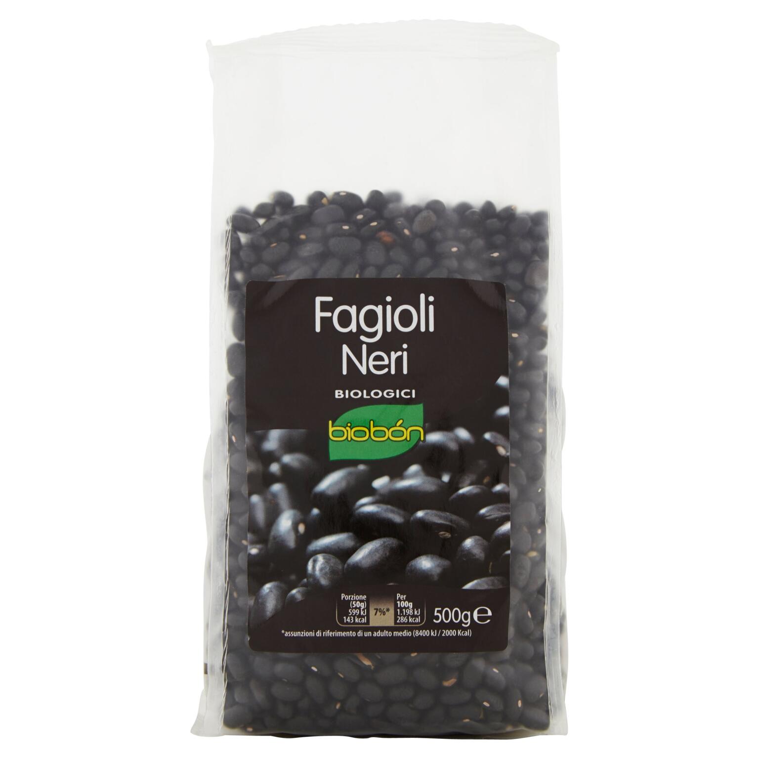 Fagioli neri Biobon 500g Melandri