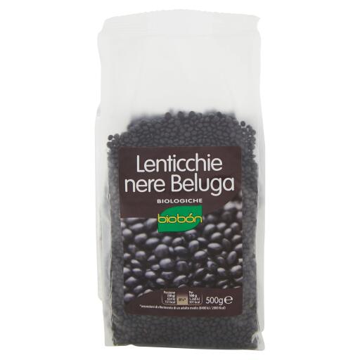 Lenticchie nere Beluga Biobon 500g