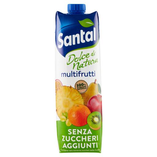 Succo multifrutti s/zuccheri aggiunti 1lt Dolcezzadi natura Santal