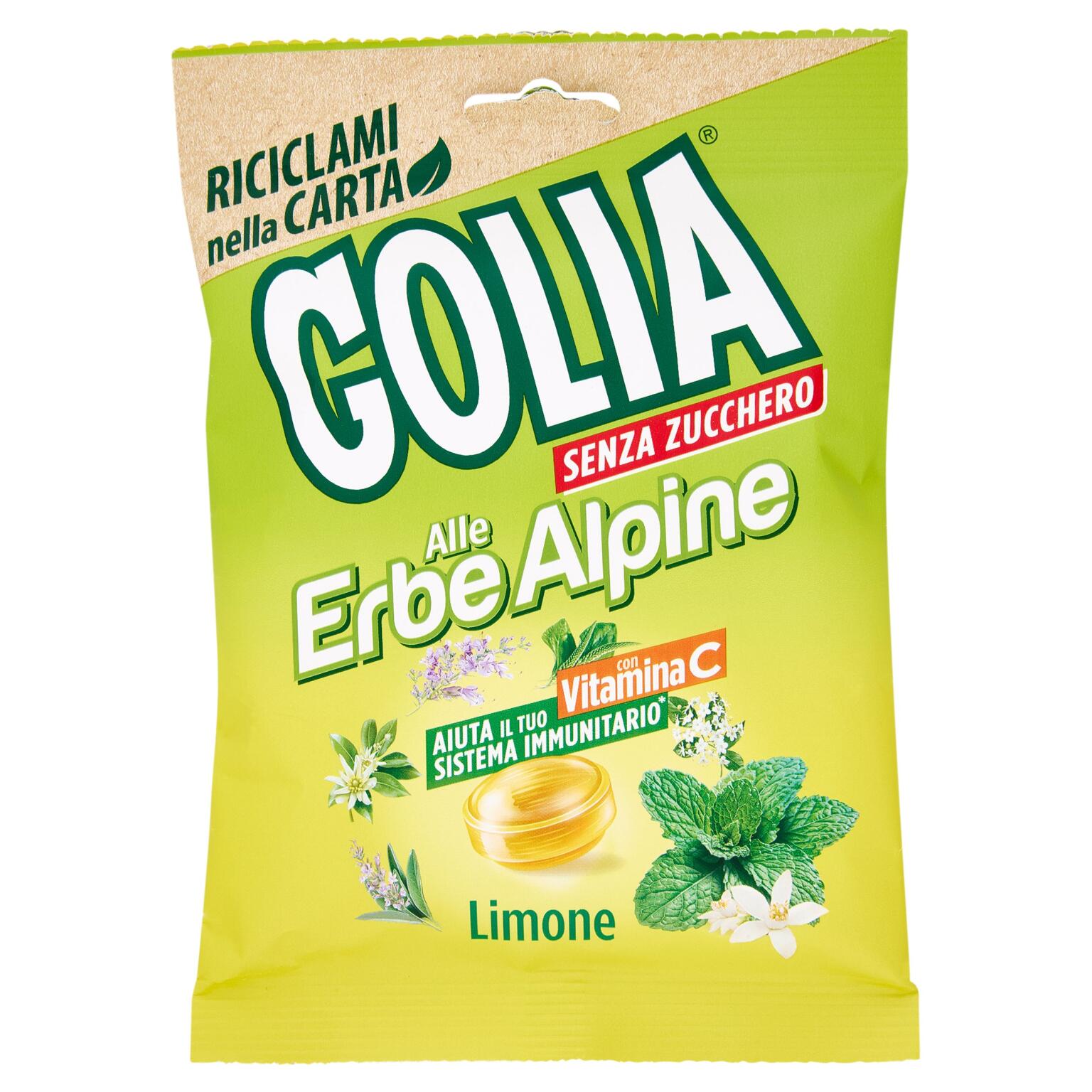 Golia erbe alpine limone 70g