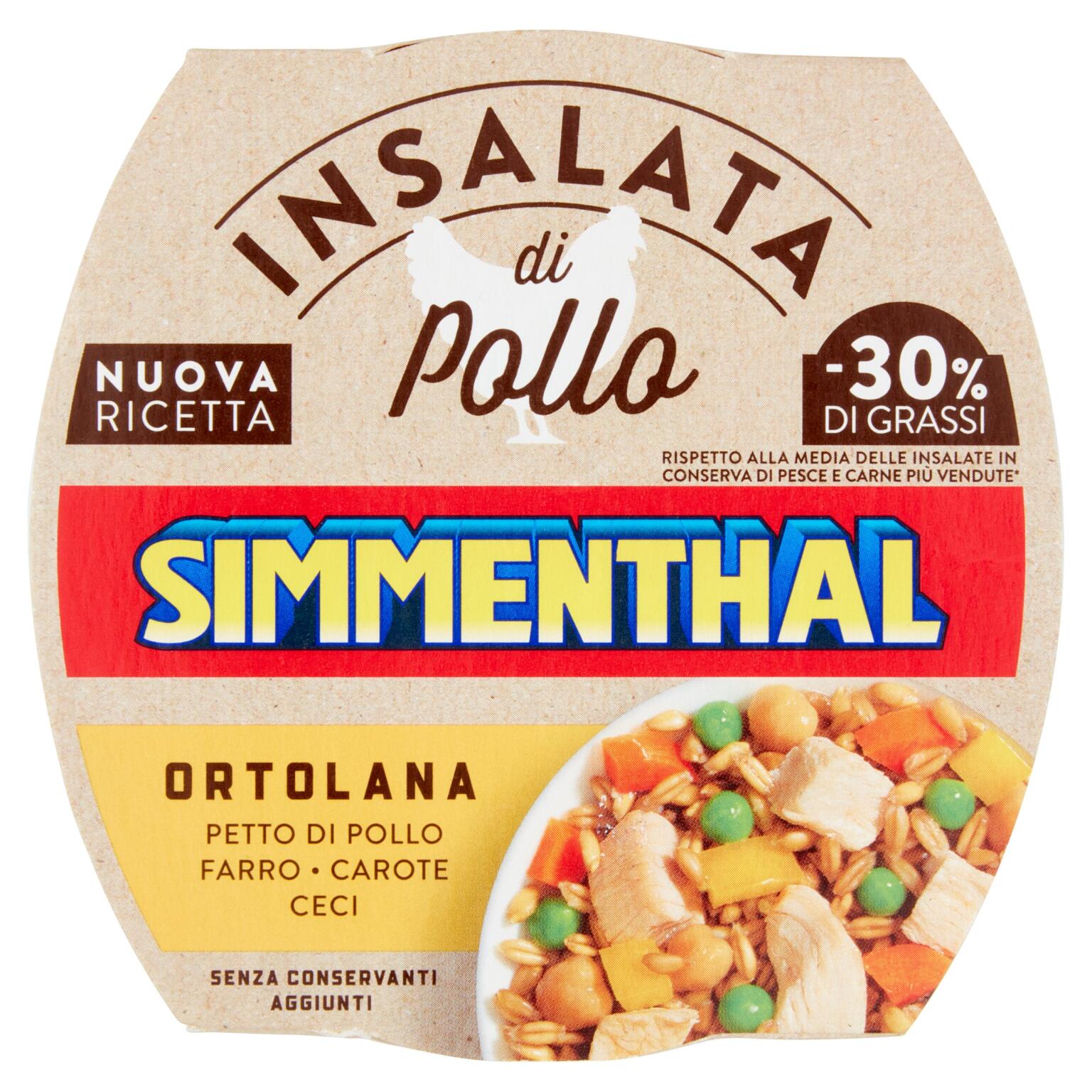 Gustose di pollo farro e verdure 160g Simmenthal