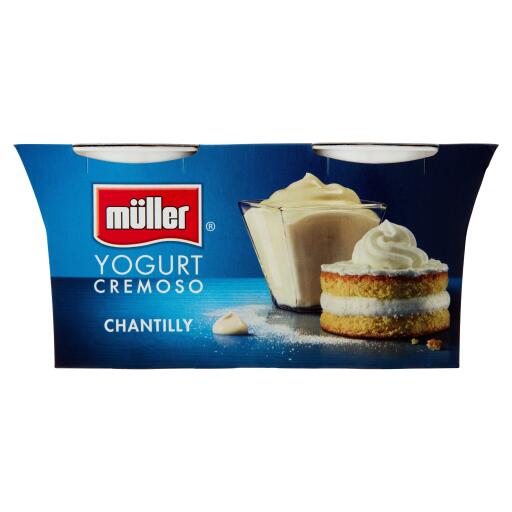 Yogurt chantilly a pezzi 2x125g Muller