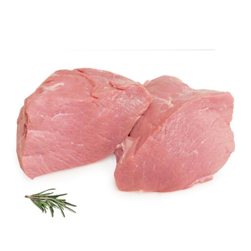 Fesa di vitello da latte a tranci