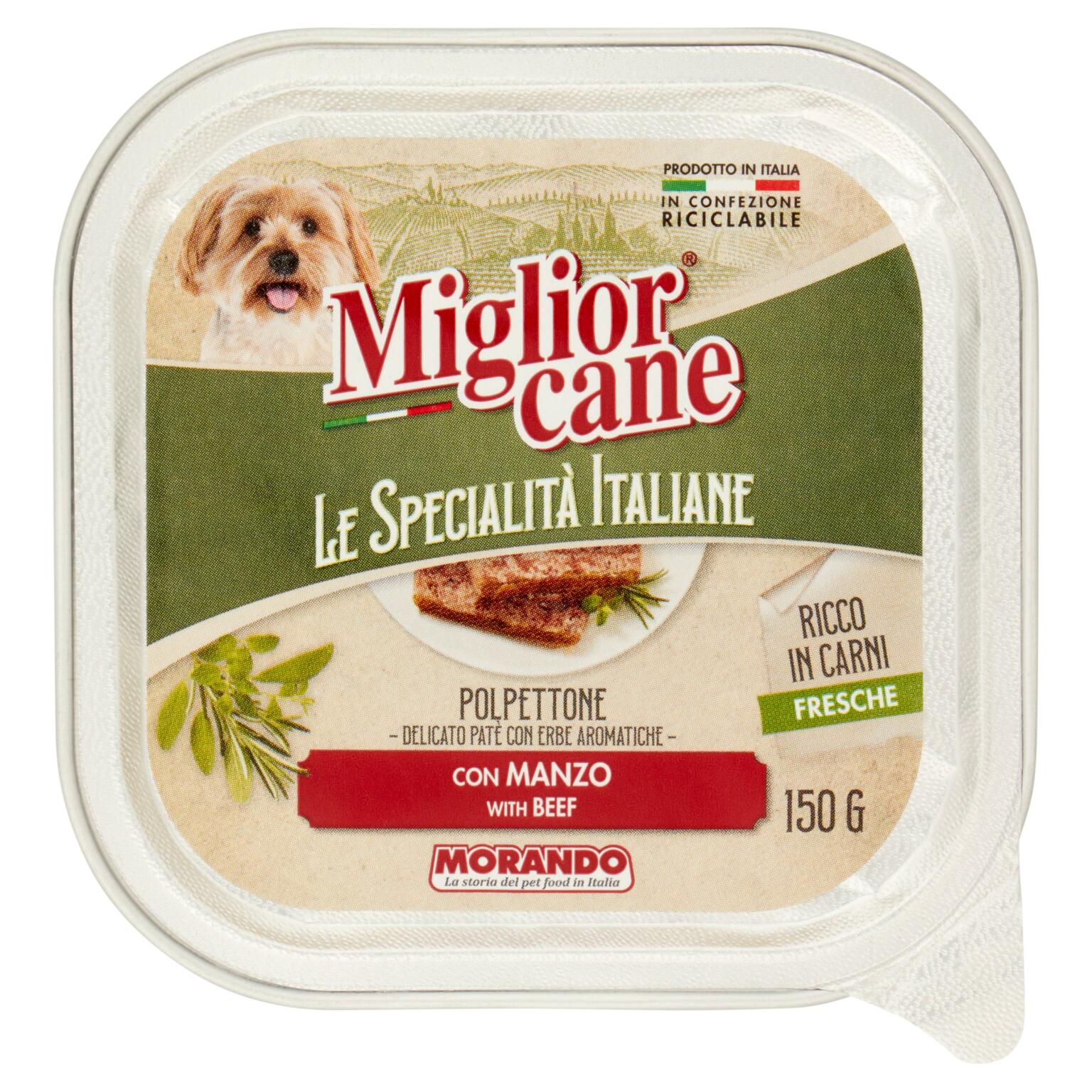 Migliorcane Patè Manzo 150g Specialità Italiane