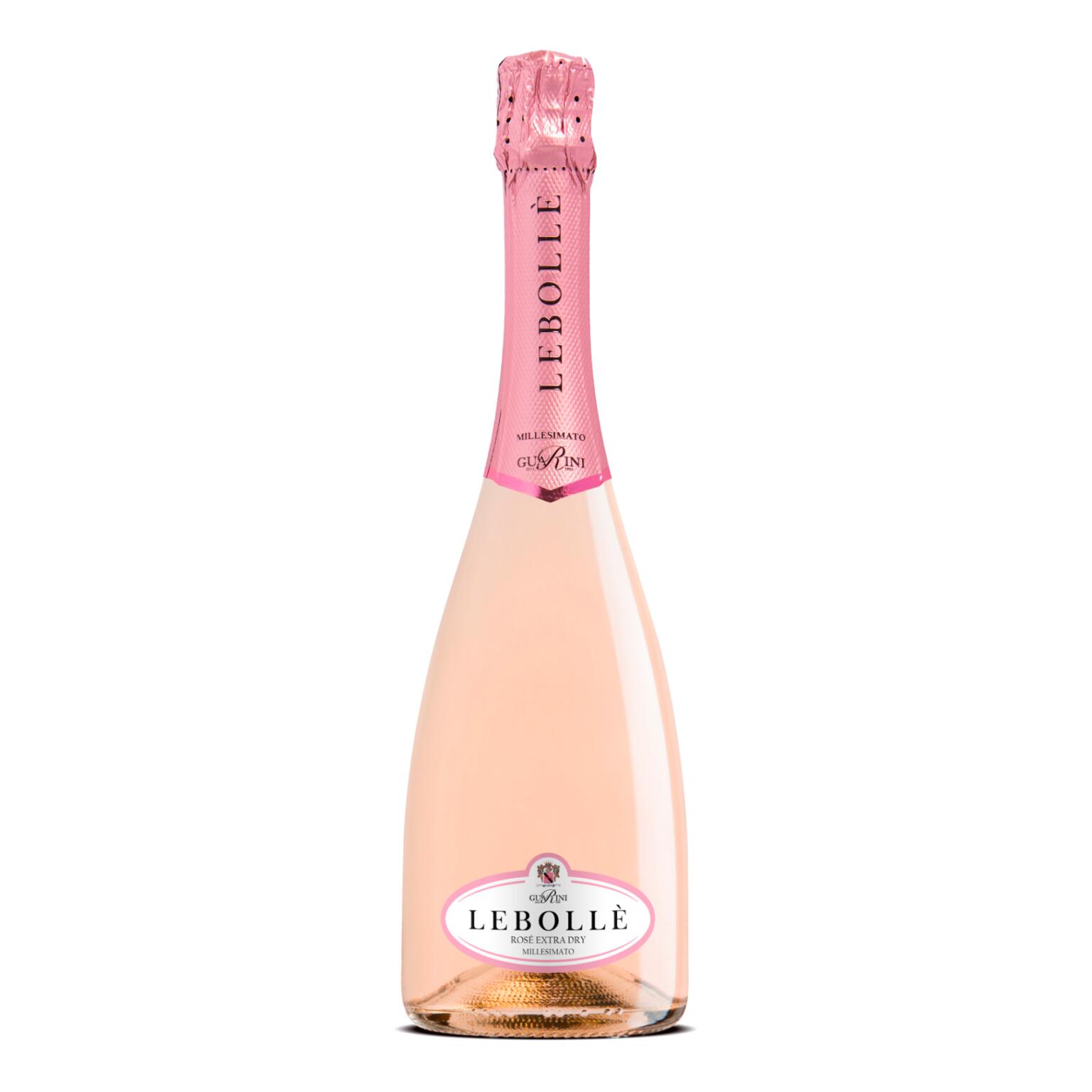 Spumante extra dry millesimato rosè 75cl Lebollè
