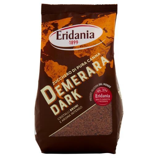 Zucchero di canna demerara dark 500g Eridania