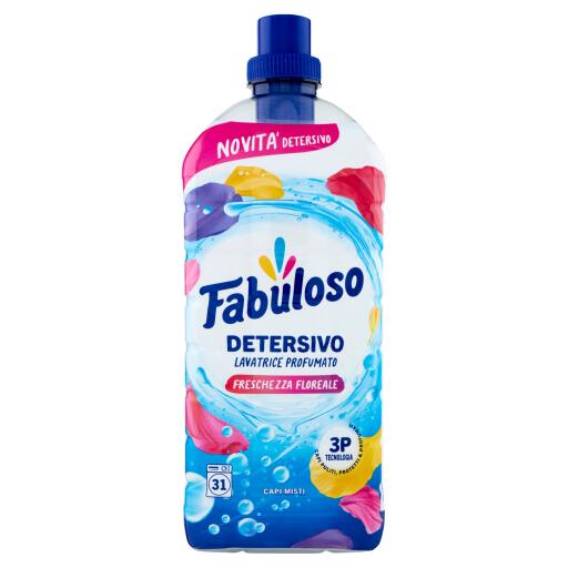 Detersivo per lavatrice Lavanda&Magnolia 1,25lt Fabuloso