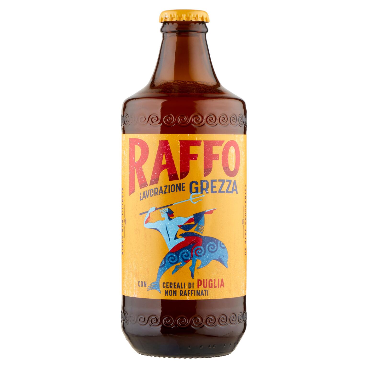 Birra Raffo, lavorazione grezza 45cl