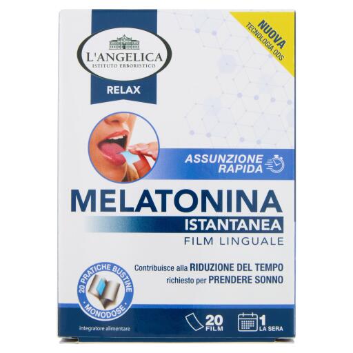 Melatonina instantanea 20strips L'angelica