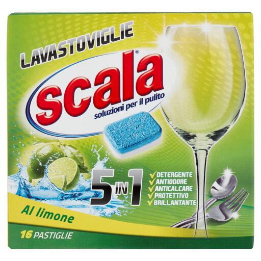 Pastiglie Limone 5in1 Limone 16pz Scala