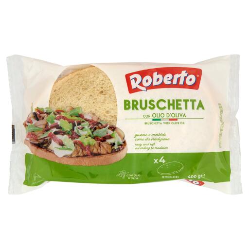 Pane per bruschetta 4fette 400g Roberto