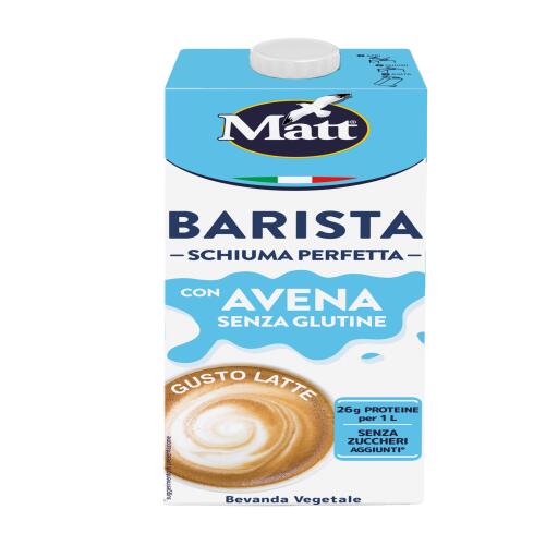 Bevanda di avena senza glutine da 1lt Matt
