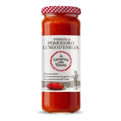 Passata di pomodoro lungo d'Emilia da 420g Le conserve della nonna