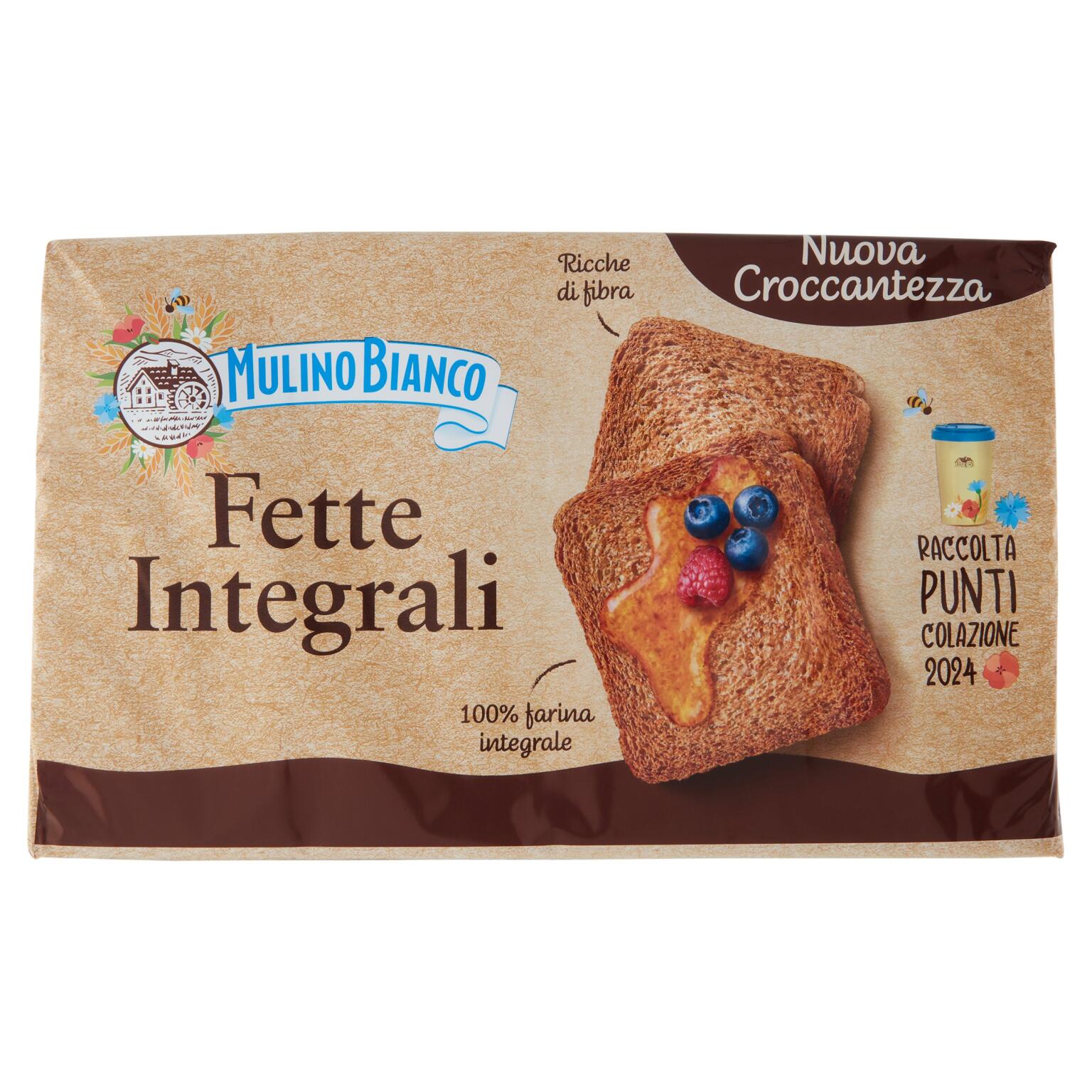 Fette biscottate integrali 630g Mulino Bianco Barilla