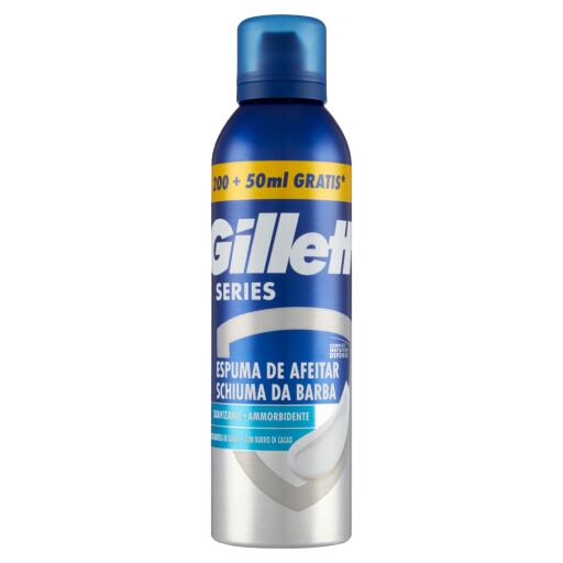 Gillette Schiuma Barba 200+50ml rivitalizzante