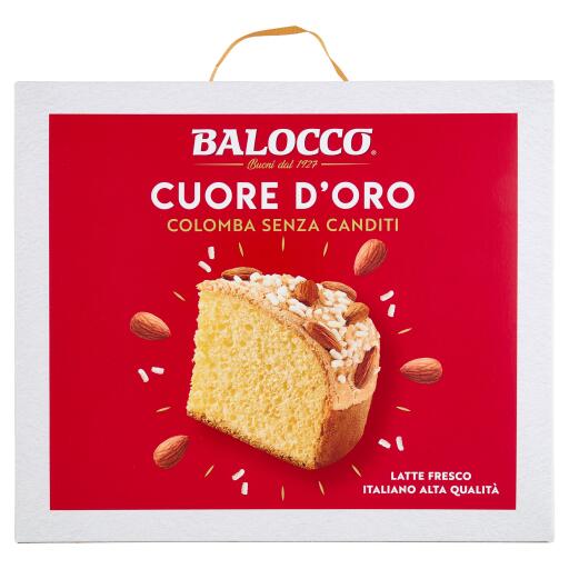 Colomba senza canditi Cuore D'Oro 700g