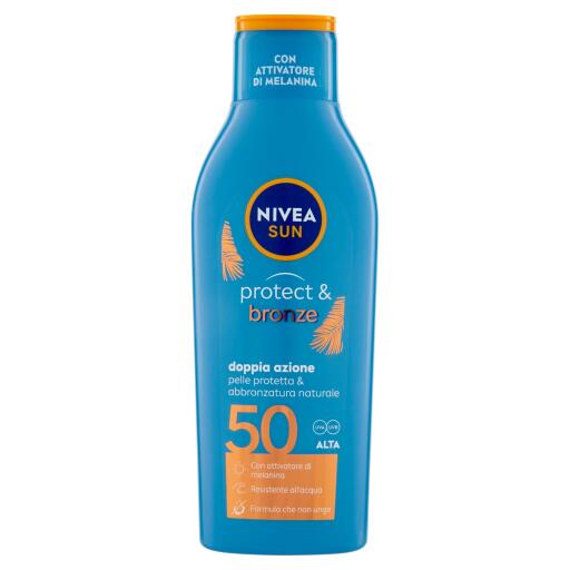 Crema Solare Protect&Bronze FP50 200ml Nivea