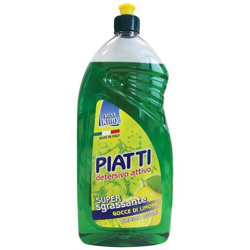 Detersivo per piatti al limone classico da 1,250l Miss Kliny
