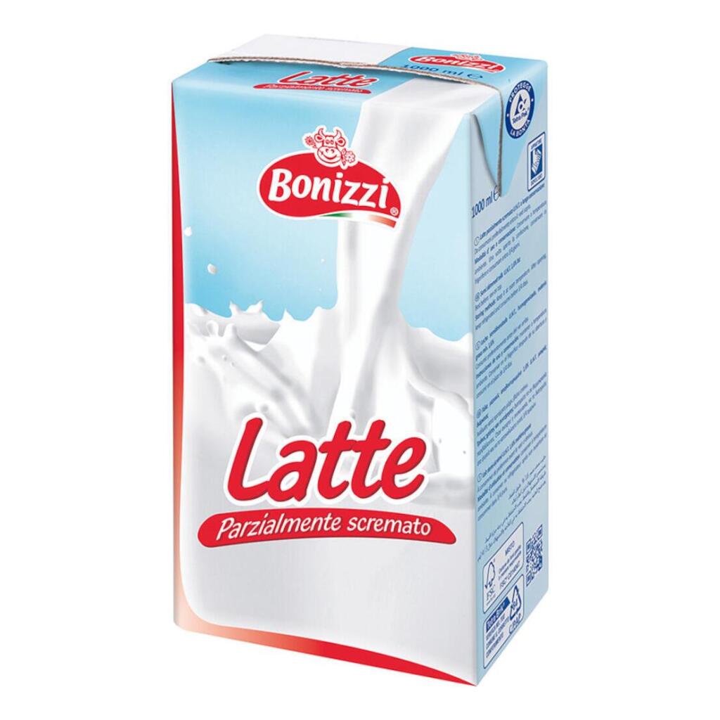 Latte ps uht brik 1l Bonizzi