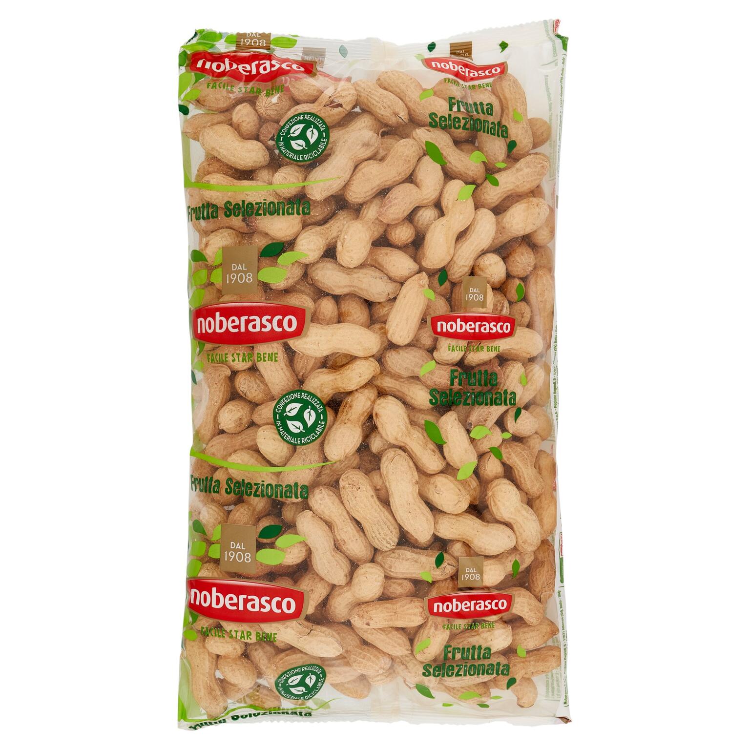 Arachidi in guscio busta 750g Noberasco
