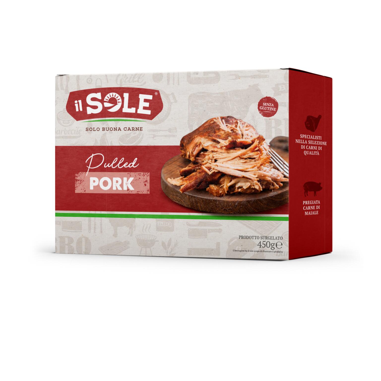 Pulled pork 450g Il Sole