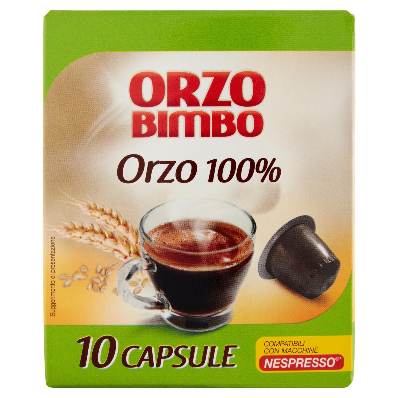 Capsule Orzo 100% 10pz Orzo Bimbo