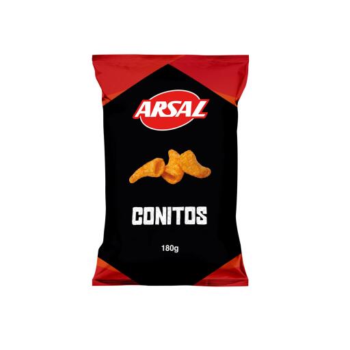 Snack Mais Cheese Conitos 180g Arsal