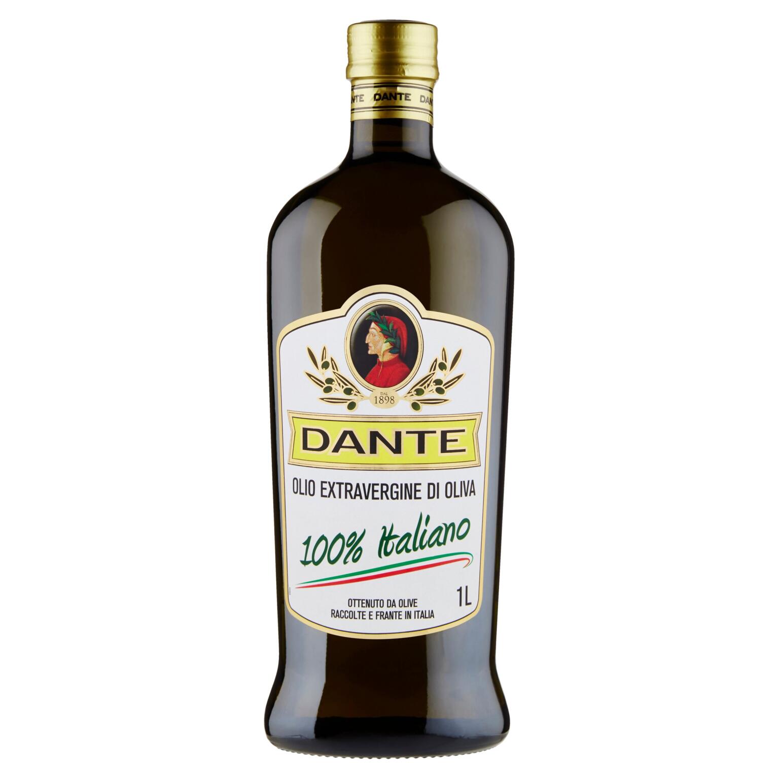 Olio Extravergine di Oliva 100% Italiano 1lt Dante