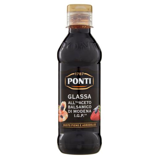 Glassa gastronomica all'aceto balsamico di Modena IGP 250ml Ponti