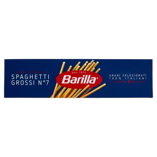 Spaghettoni pasta di semola di grano duro n°8 500 g Barilla