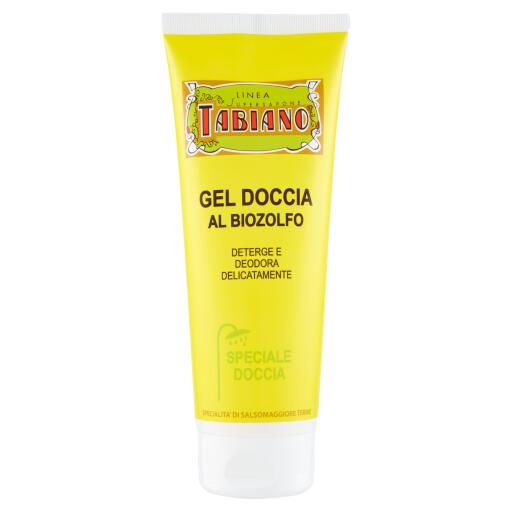 Gel Doccia al biozolfo 250ml Linea Supersapone Tabiano