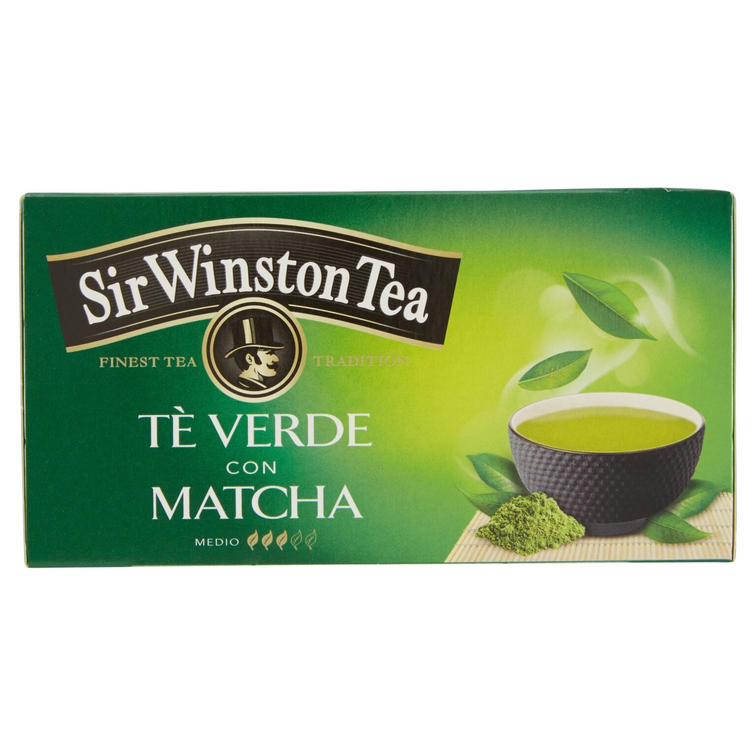 Tè Verde con Matcha 20ff 35g Sir Winston Tea