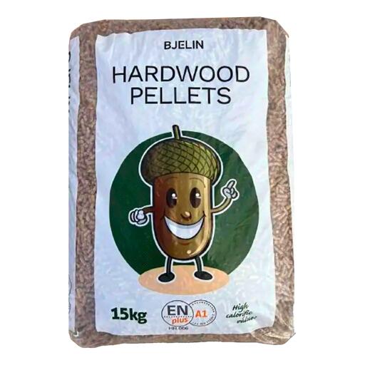 Pellet da 15kg Hardwood Faggio/Abete