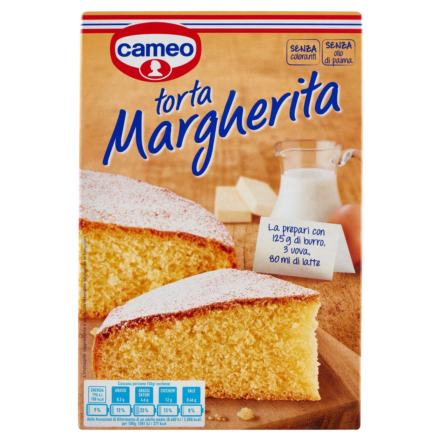 Torta margherita 428g Cameo