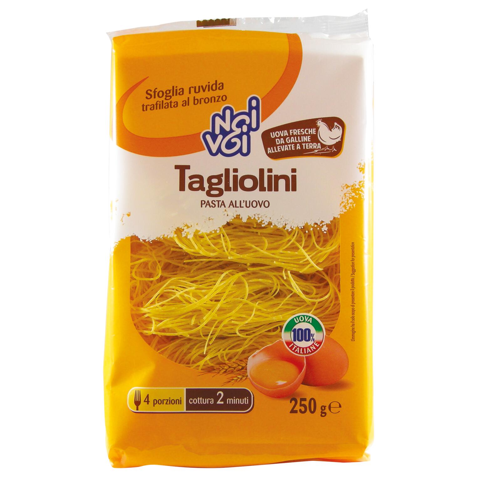 Tagliolini nidi 250g Noi&Voi