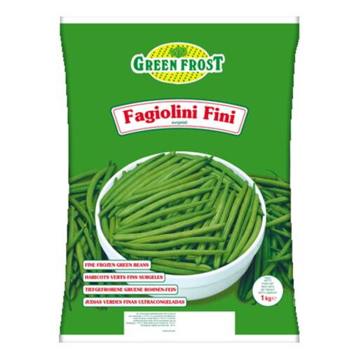Fagiolini verdi fini da 1kg Green Frost