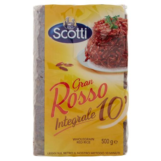 Riso integrale gran rosso 500g Scotti