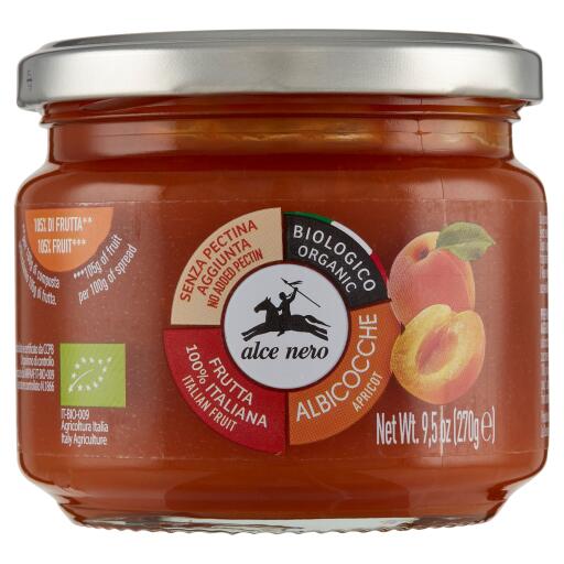 Composta 100% albicocca BIO 270g Alce Nero