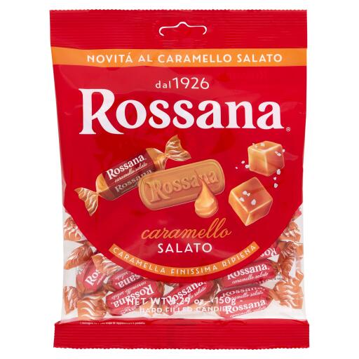 Caramelle Rossana al Caramello Salato da 150g