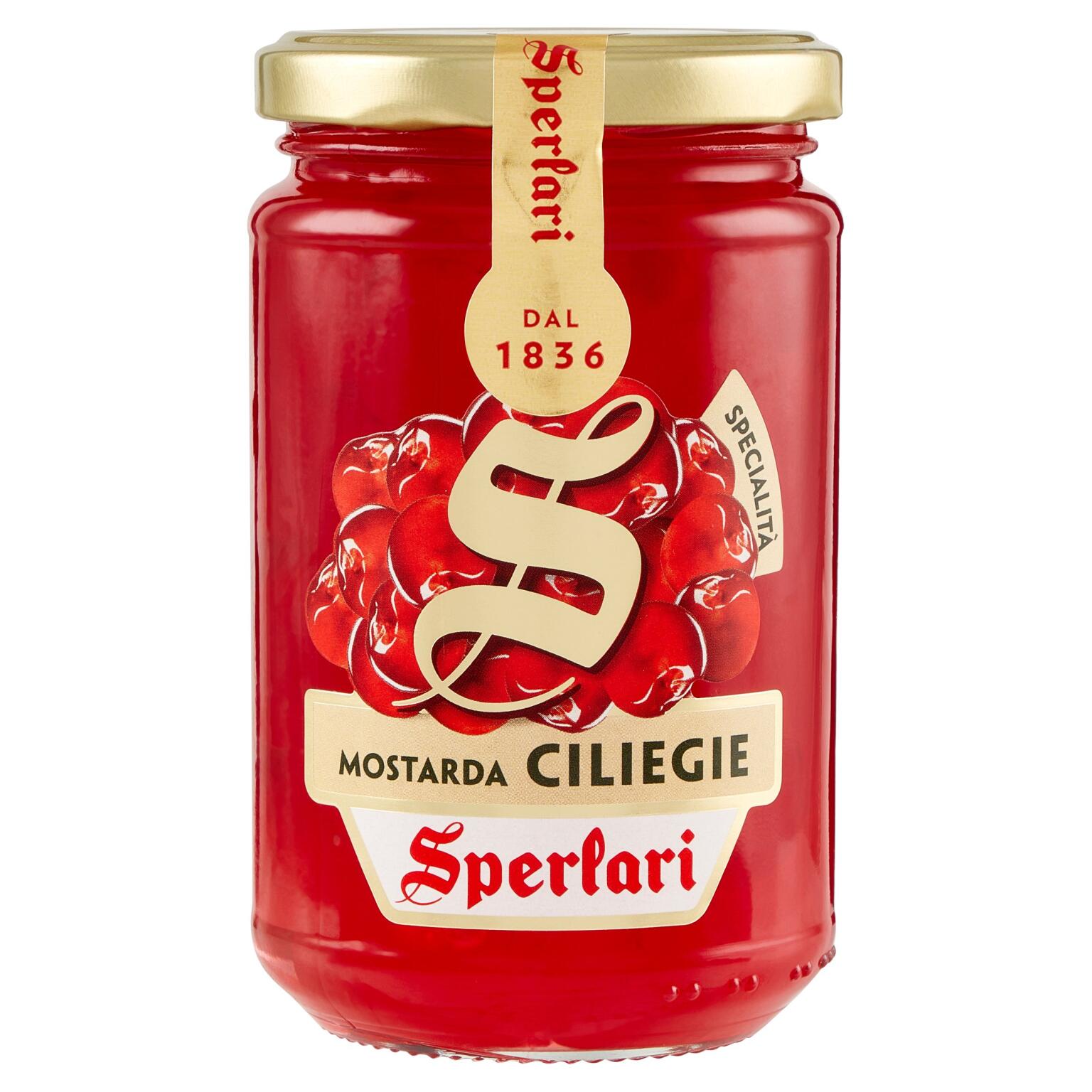 Mostarda di ciliegie 380g Sperlari