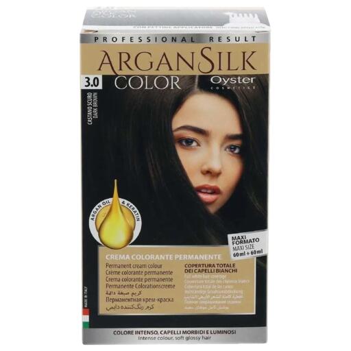Kit Colore Argan Silk 3.0 Castano Scuro