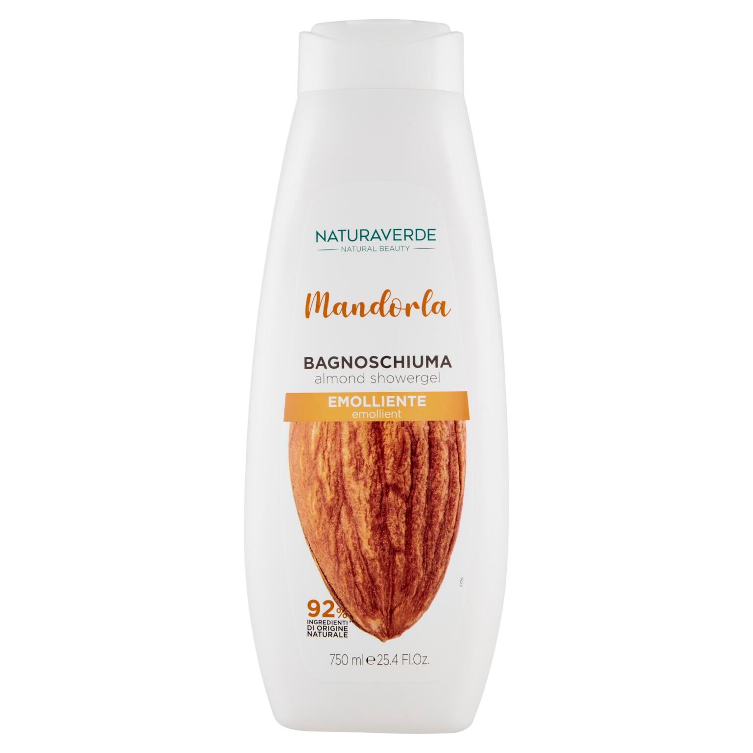 Bagnoschiuma Natura Verde Mandorla 750ml