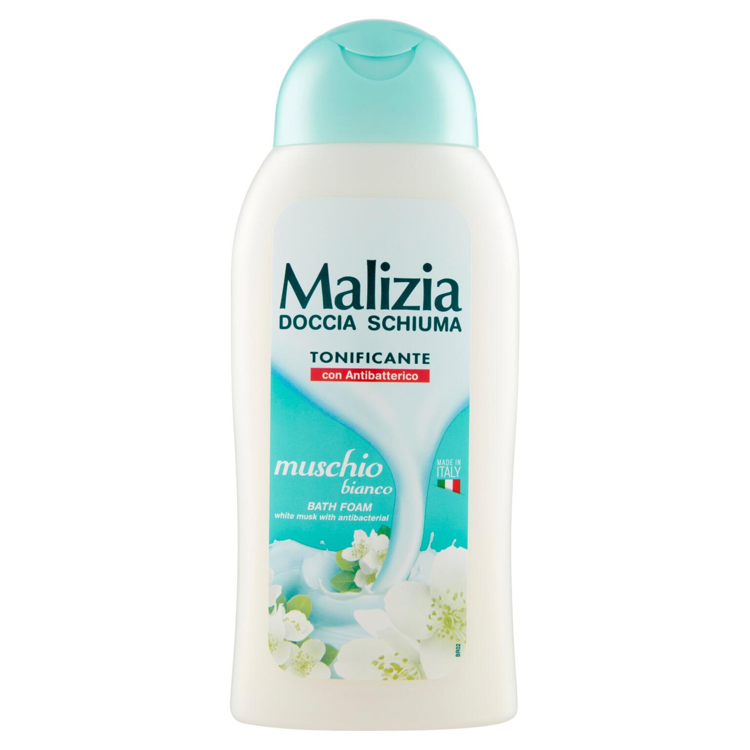 Doccia schiuma muschio bianco 300ml Malizia